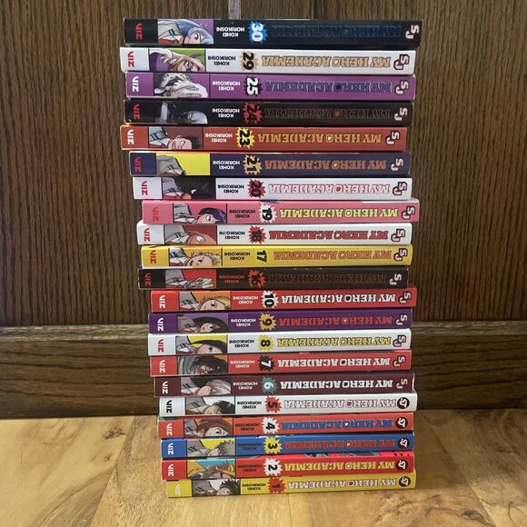 My Hero Academia Vol 1-10 16-21 23 Plus More English Paperback Manga Lot Of 21 - Picture 1 of 11